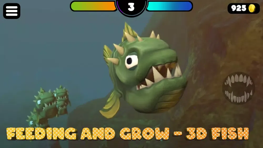 FEEDING AND GROW - 3D FISH应用截图