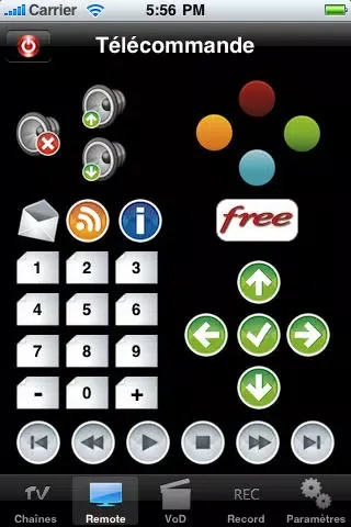 Freebox Remote應用截圖