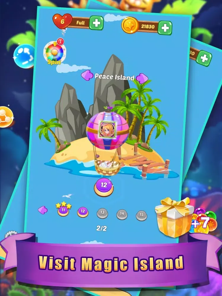 Скриншоты Magic Bubble Island iPad 