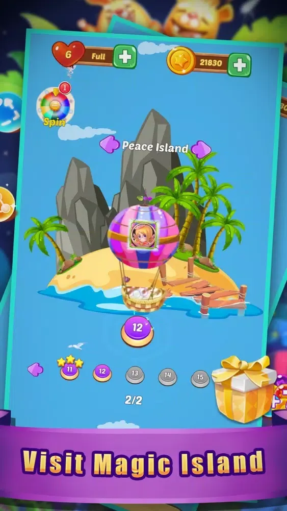 Скриншоты Magic Bubble Island
