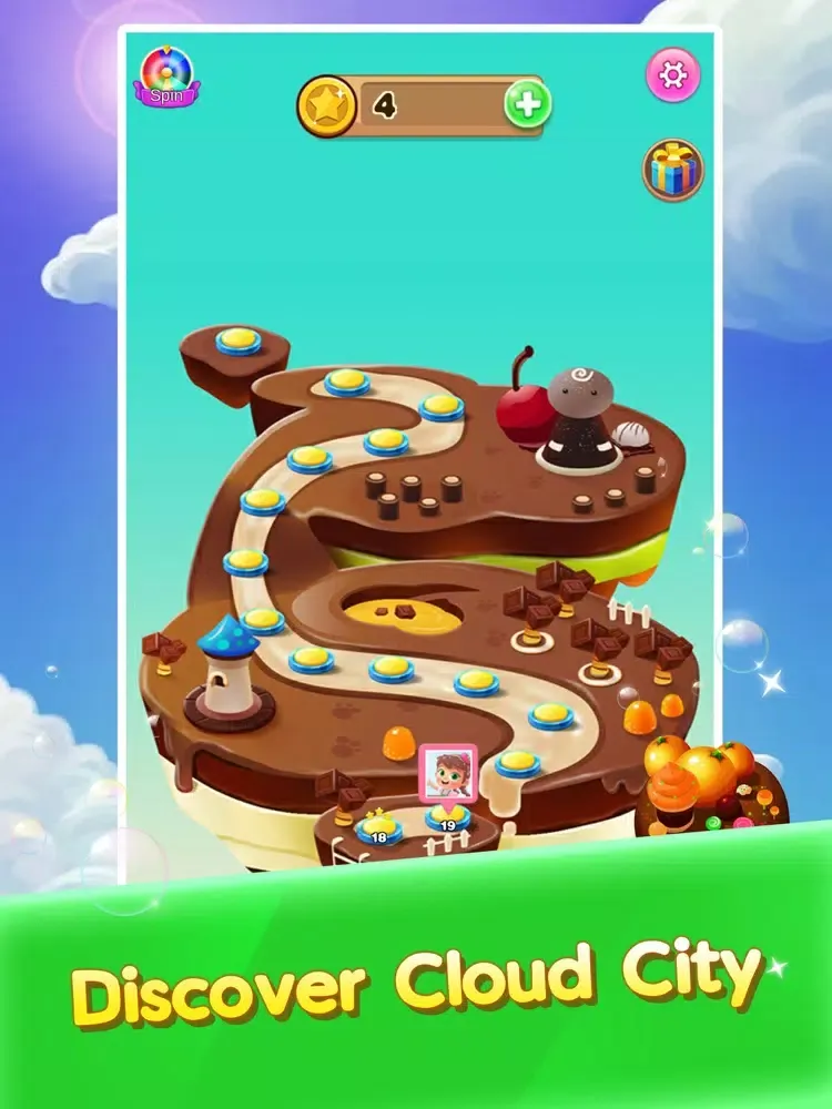 Screenshot di Cloud Cake City iPad 