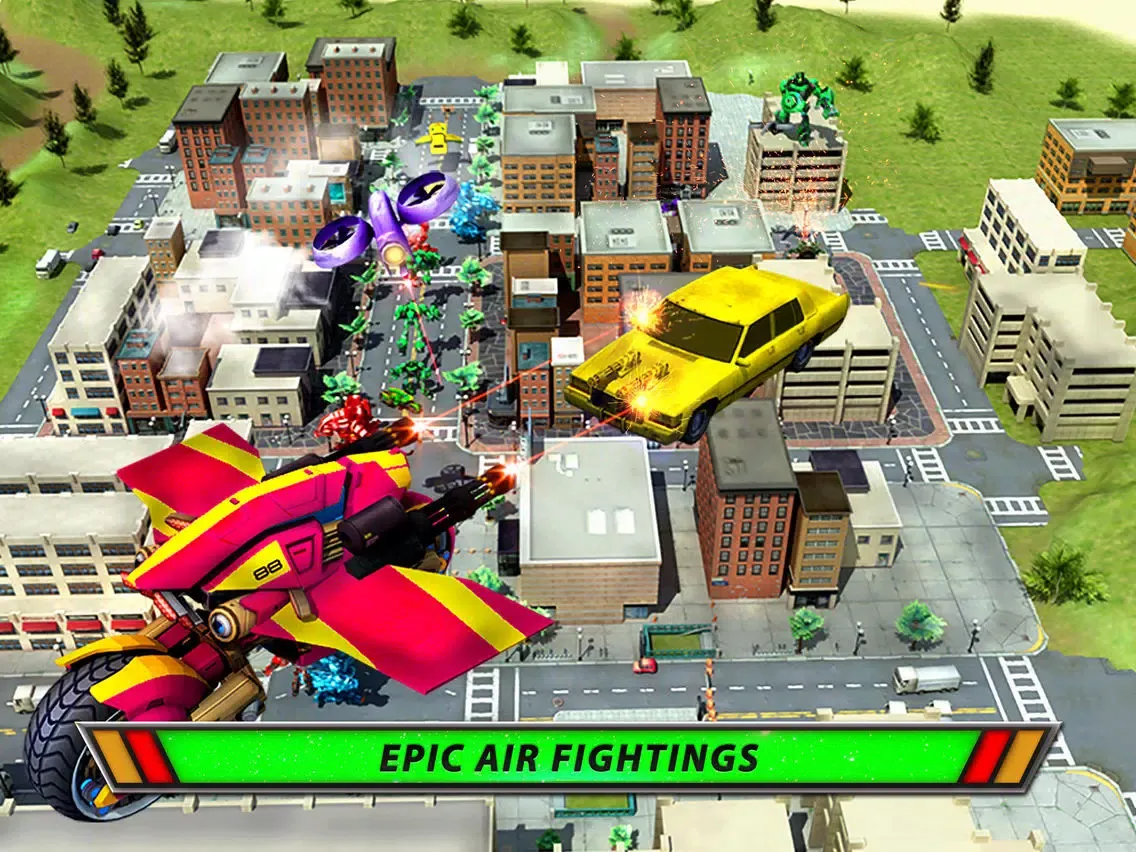 War Robot Motor Bike Transform iPad  স্ক্রিনশট