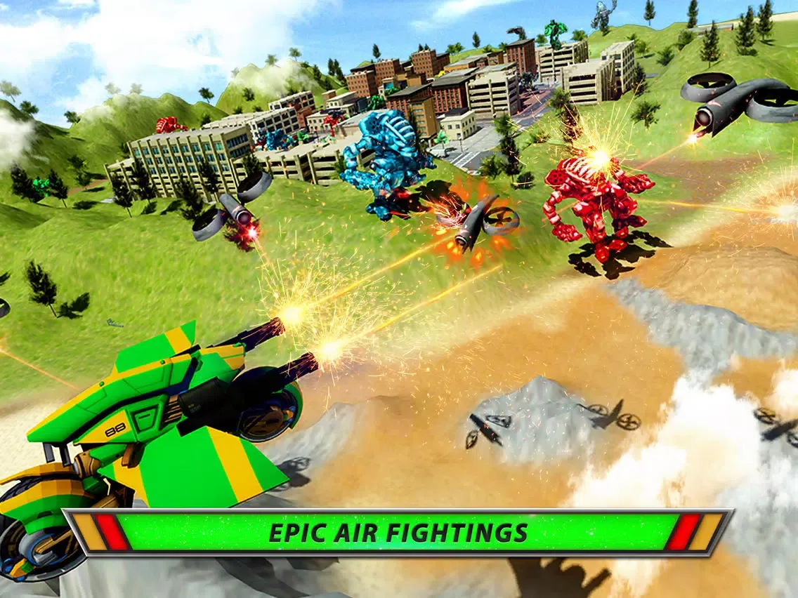 War Robot Motor Bike Transform iPad  স্ক্রিনশট
