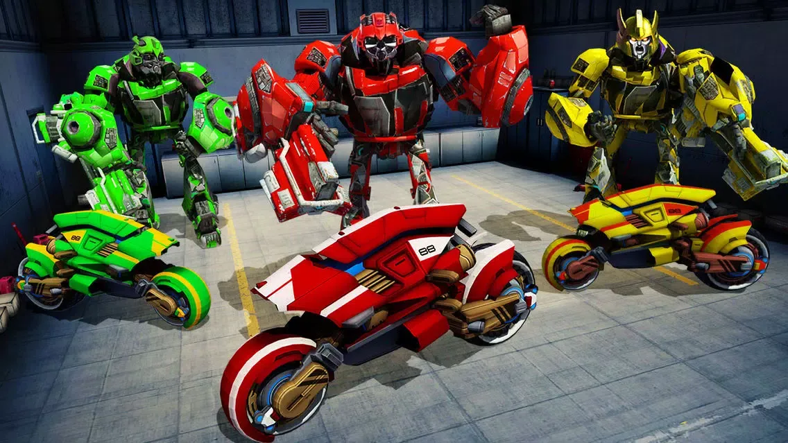 War Robot Motor Bike Transform স্ক্রিনশট