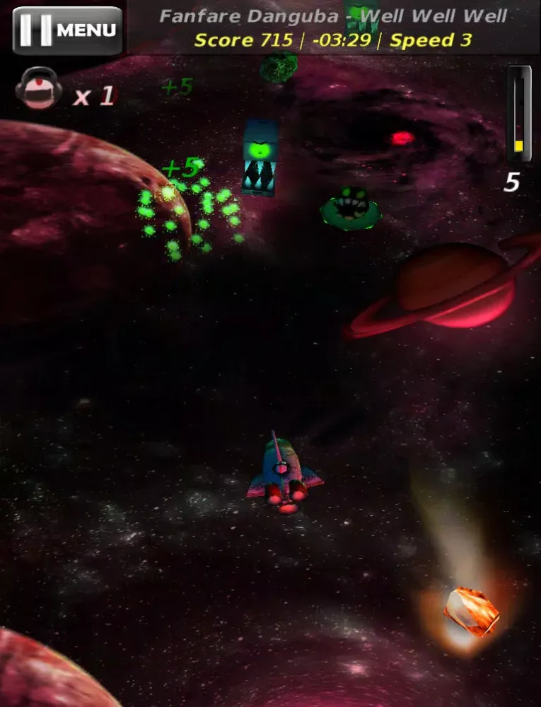 Capturas de tela do Tunes Attack ! Lite (for iPad) iPad 