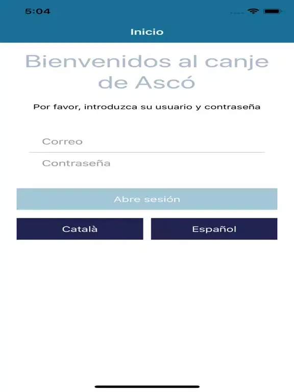 Ảnh chụp màn hình của Canje de Bonos de Ascó iPad 