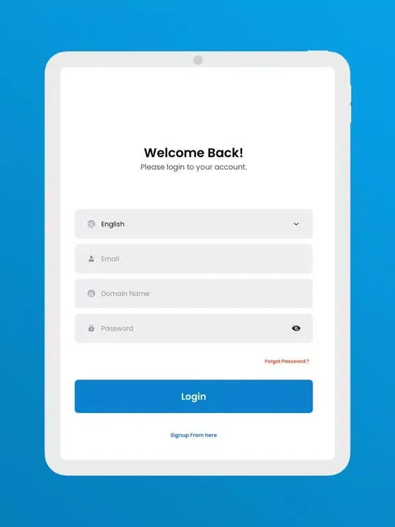 Tangkapan layar NEMT Dispatch Customer V1 iPad 