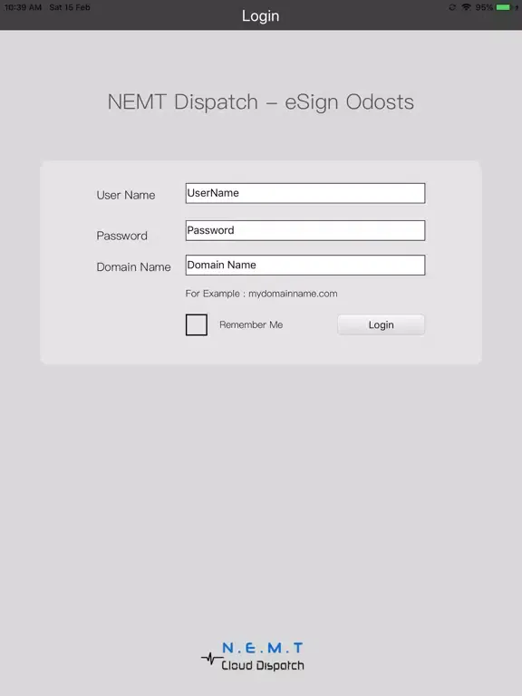 Screenshot di NEMT Dispatch - eSign Odosts iPad 