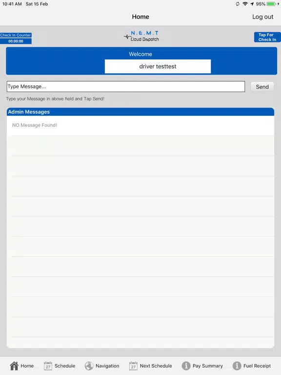 تصاویر NEMT Dispatch - eSign Odosts iPad 