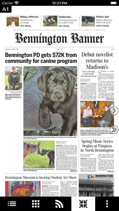 Bennington Banner Screenshots
