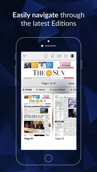 Скриншоты Lowell Sun e-Edition