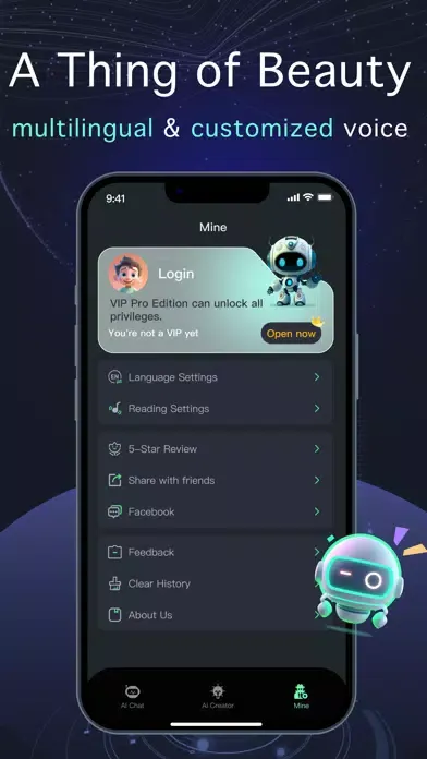 Screenshot di Neo AI - AI CHAT Writing Robot