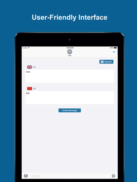 Message Translator - Translate Text Messages (SMS) iPad  Screenshots