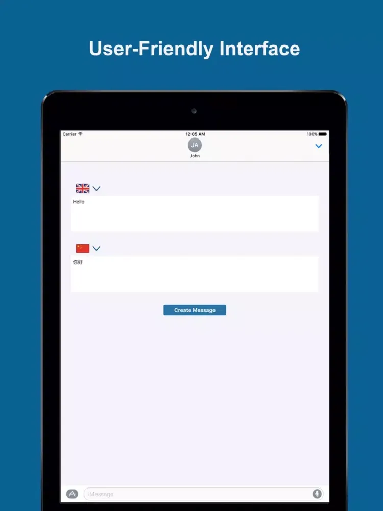 Captures d'écran de Message Translator Pro iPad 