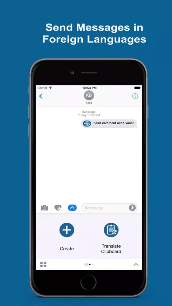 Captures d'écran de Message Translator Pro