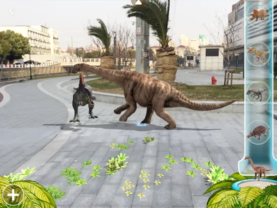 AR Dinosaur Park: Build & Play iPad 應用截圖