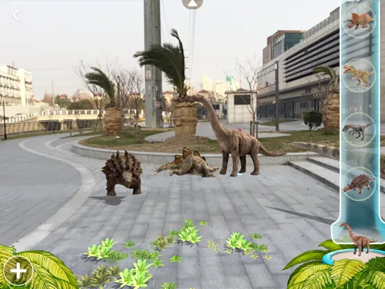 AR Dinosaur Park: Build & Play iPad 應用截圖