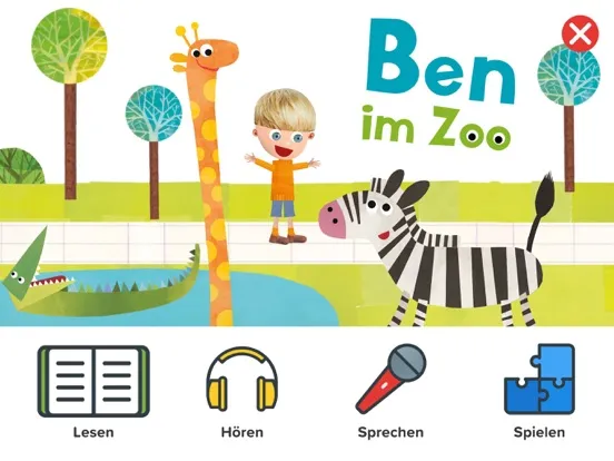 Ben im Zoo AR iPad  スクリーンショット