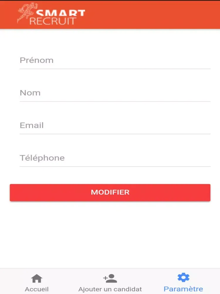 Скриншоты SmartRecruit iPad 