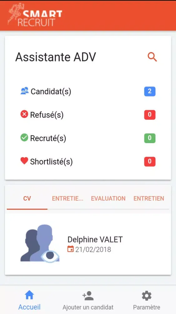 Скриншоты SmartRecruit