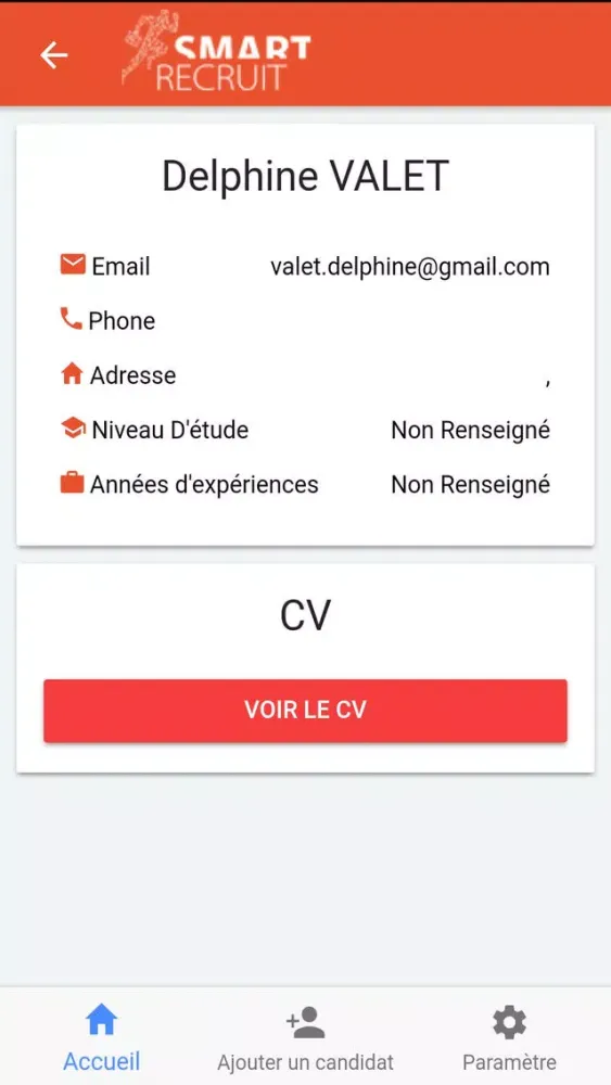 Скриншоты SmartRecruit