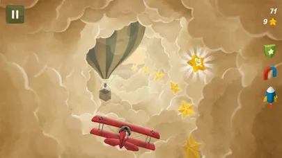 ภาพหน้าจอของ Flying in Clouds