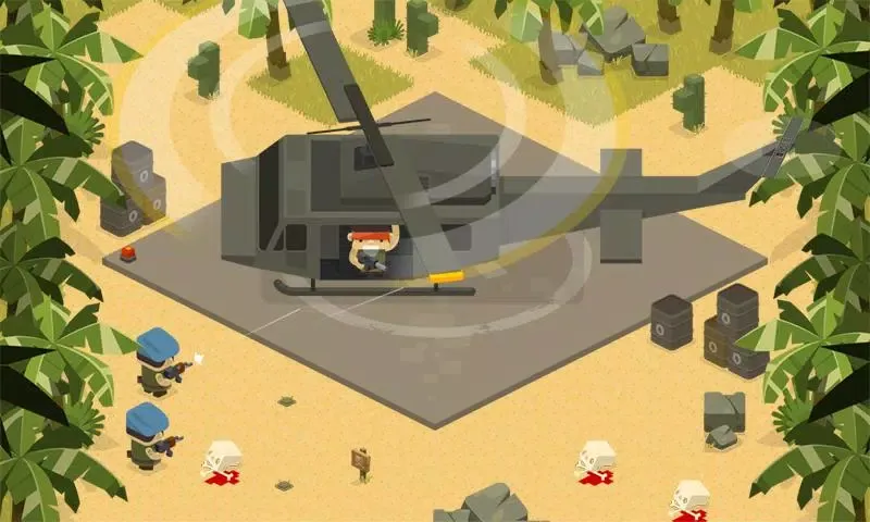 Tangkapan skrin Commando ZX