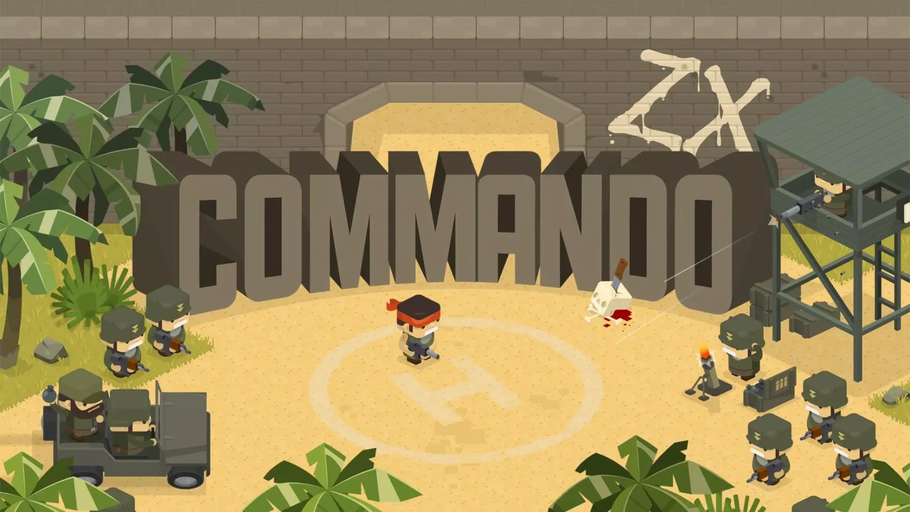 Tangkapan skrin Commando ZX
