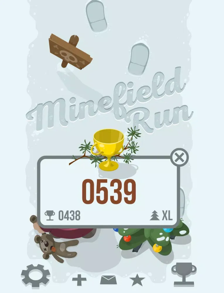تصاویر Minefield Run: Xmas Tree iPad