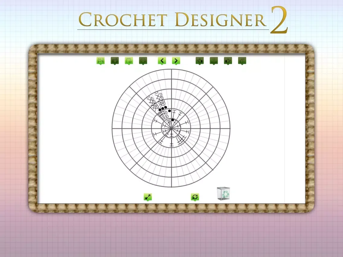 Zrzuty ekranu Crochet Designer 2 iPad 