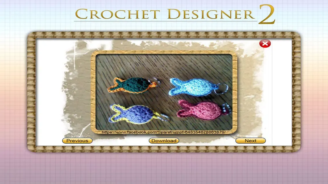 Zrzuty ekranu Crochet Designer 2