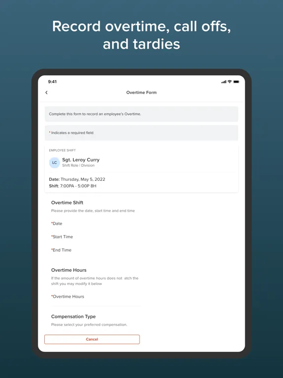 NEOGOV Schedule iPad 应用截图