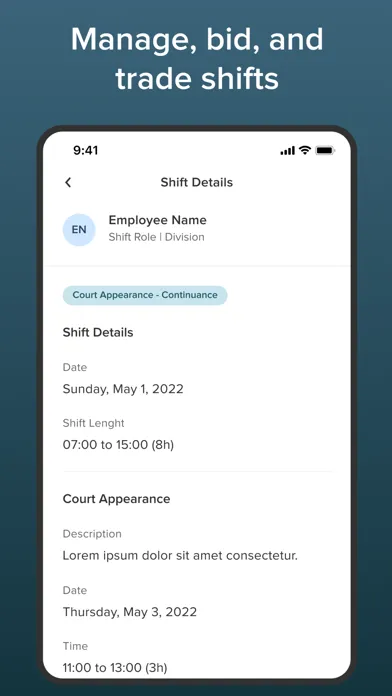 NEOGOV Schedule应用截图