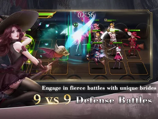 Capturas de pantalla de Dark Brides: 9v9 Strategy RPG iPad 