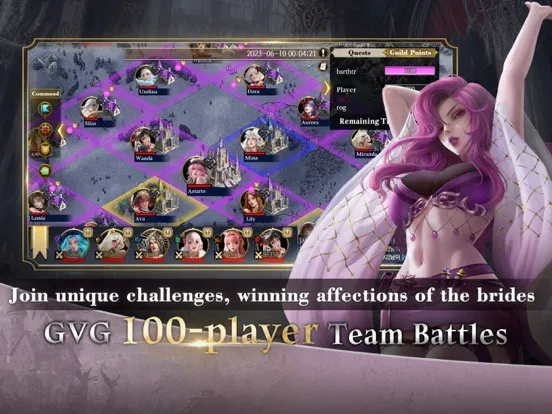 Capturas de pantalla de Dark Brides: 9v9 Strategy RPG iPad 