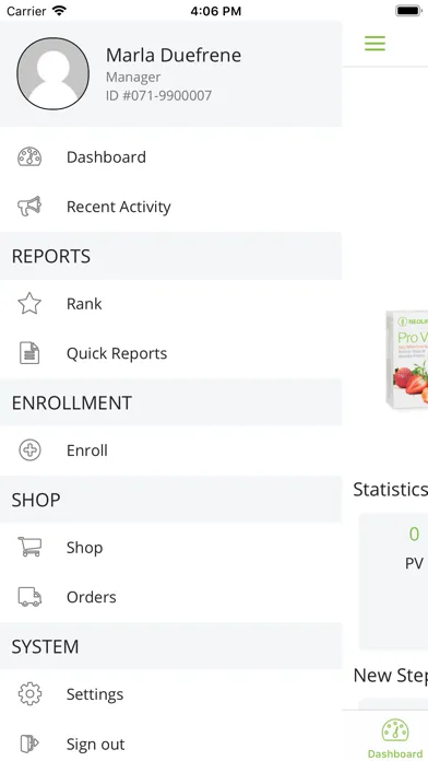 NeoLife Backoffice Ekran Görüntüleri