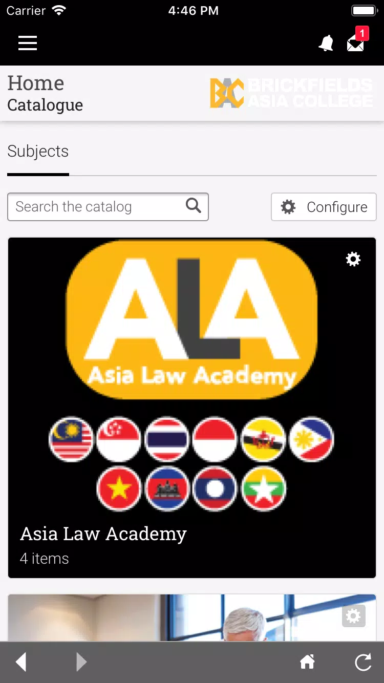 BAC College LMS Screenshots1