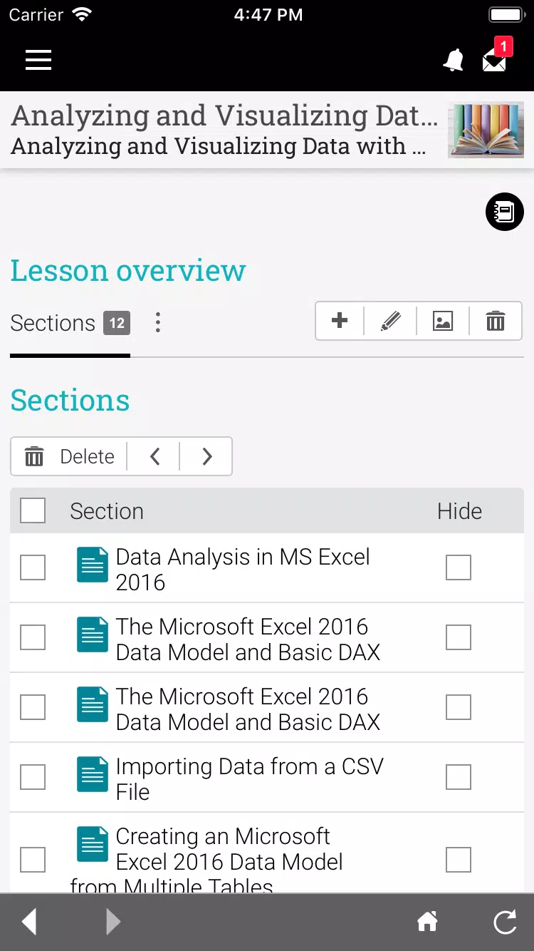 BAC College LMS Screenshots3