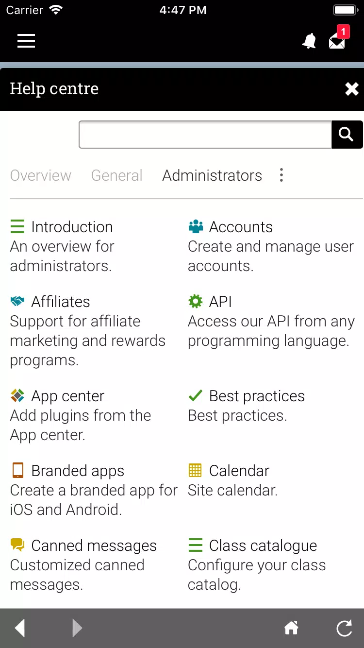 BAC College LMS Screenshots5
