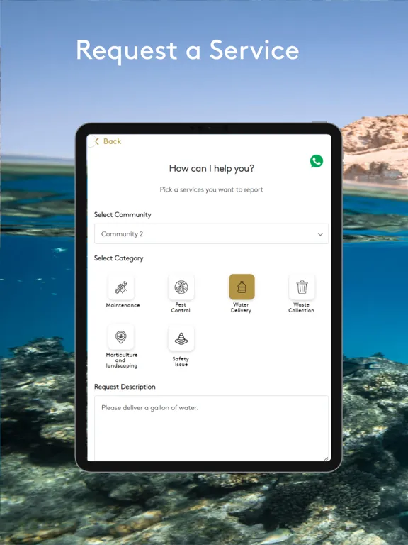 NEOM Community Life iPad  سکرین شاٹس