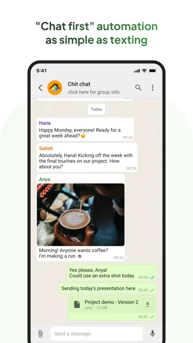 ภาพหน้าจอของ neome - Enterprise automation