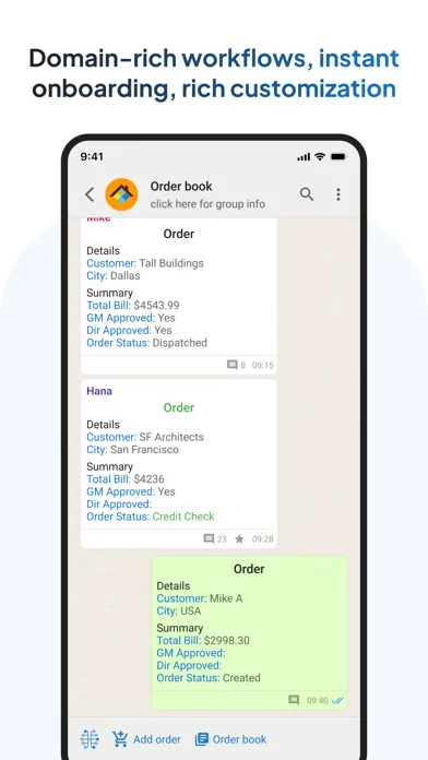 ภาพหน้าจอของ neome - Enterprise automation