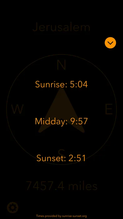 Captures d'écran de PrayWay: Western Wall Compass