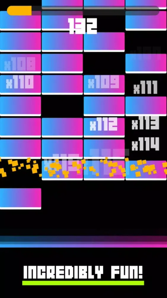 Captures d'écran de Angry Brick Blast