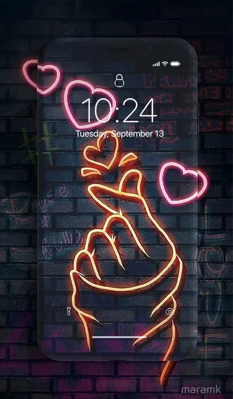 Neon Wallpaper سکرین شاٹس