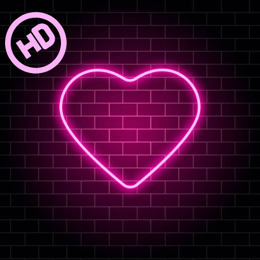 Neon hearts wallpaper 2025 Neon hearts wallpaper 2025