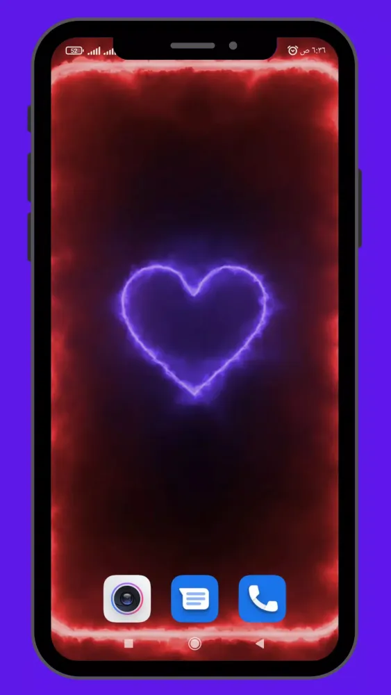 Neon hearts wallpaper 2025 Screenshots