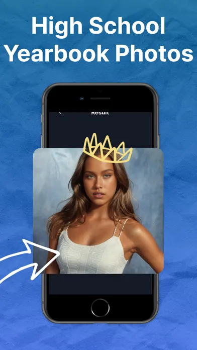 Capturas de tela do AI Yearbook Generator