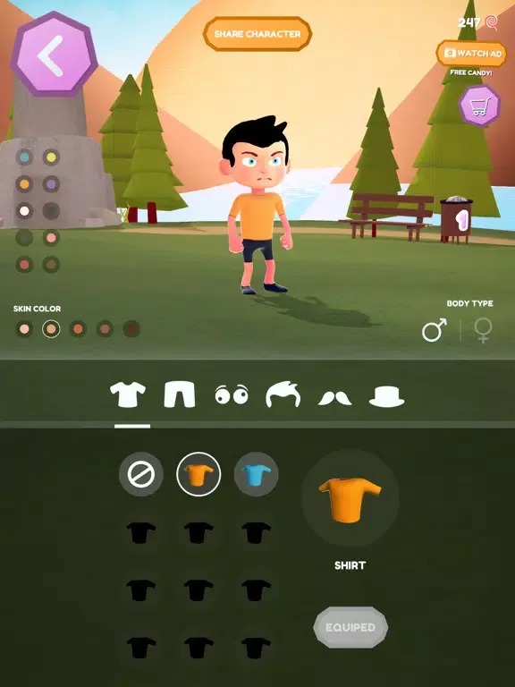 Screenshot di Headbanger Parkour iPad 