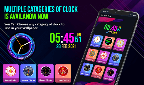 Neon Night Clock-screenshot-5